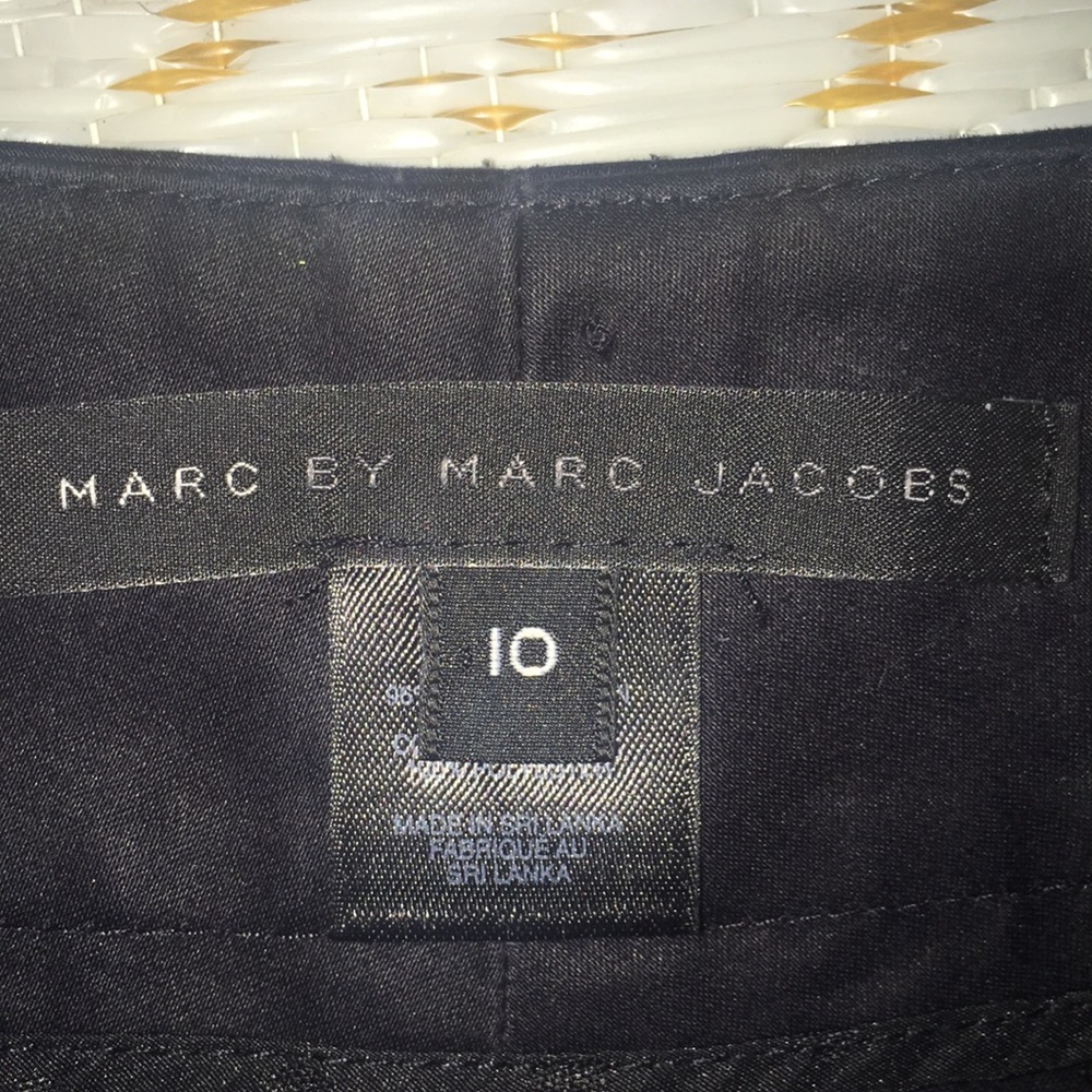 Marc Jacobs Wide Leg Dark Navy Blue Pants